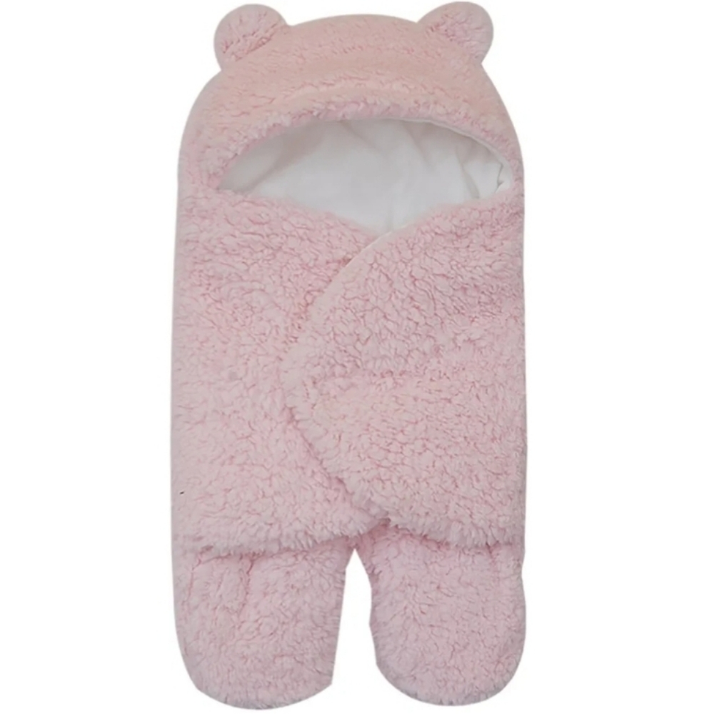 5 for $25 | Insular Plush Baby Swaddle Sherpa Blanket Sleeping Wrap